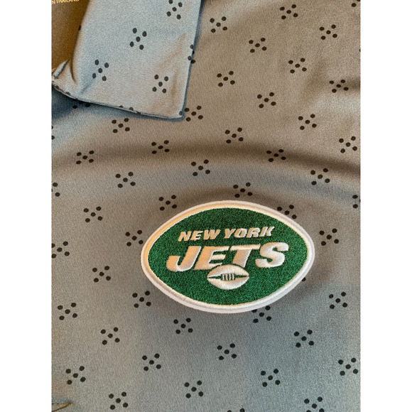 New York Jets Men's Antigua Embroidered Polo Size L - Picture 5 of 11